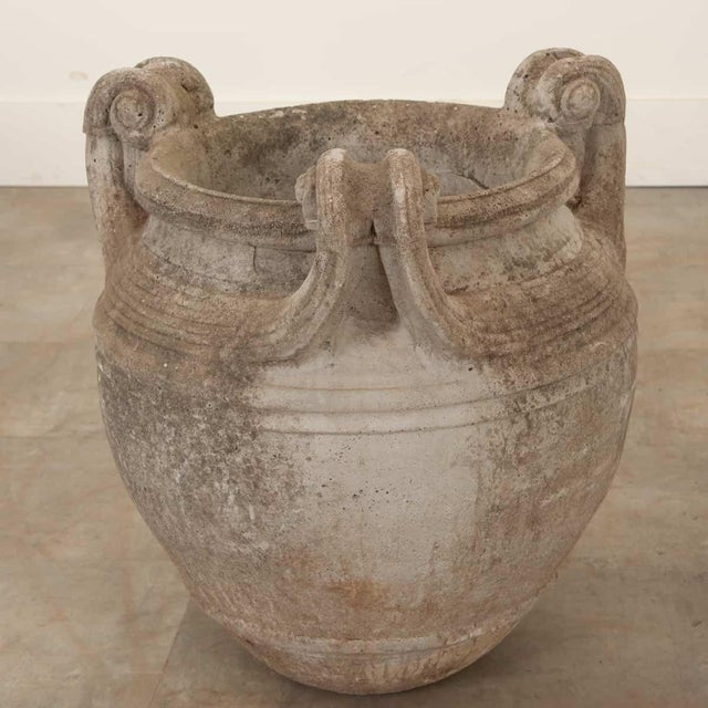 English Pair of 19th Century Stone Planters For Sale - Image 9 of 12