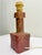 1960s Brutalist Ceramic Table Lamp with Carved Geometric Patterns, Belgium, 1970s For Sale - Image 5 of 12