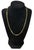 Metal 14k Yellow Gold Box Chain Necklace Vintage For Sale - Image 7 of 7