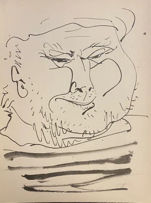 Pablo Picasso, The Sailor, Original Lithograph, 1957