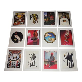 Vintage Gucci Ignase Monreal Lithographs - Set of 12 For Sale