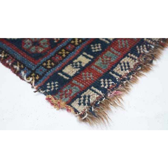 Textile Antique Qashqai Rug 4'5'' x 7'7'' For Sale - Image 7 of 12