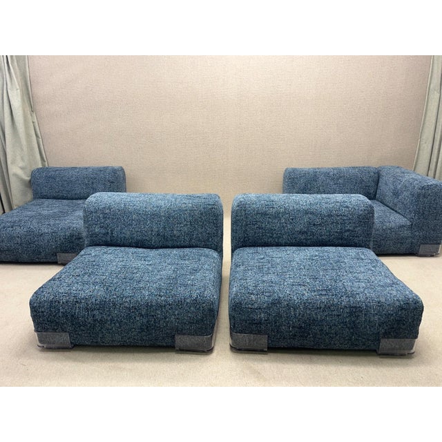 Modular Two-Seater Sofa by Piero Lissoni for Kartell, Set of 5 For Sale - Image 9 of 18