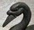 Metal Swan Statue, 1920, Bronze with Verdigris For Sale - Image 7 of 9