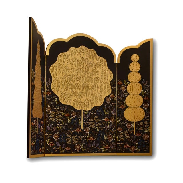 Wonderland Triptych Autumn by Coucou Manou For Sale - Image 9 of 10