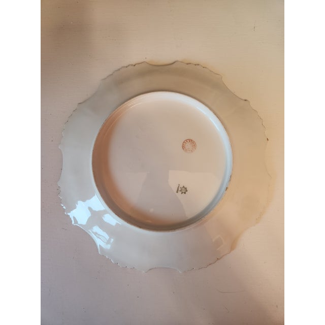 This is an antique French porcelain portrait plate featuring a portrait of Joseph Napoleon Bonaparte, produced in the...