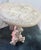 Vintage 1960s Asian Faux-Ivory Resin Opium Side Table - Intricate Relief Carving For Sale - Image 4 of 11