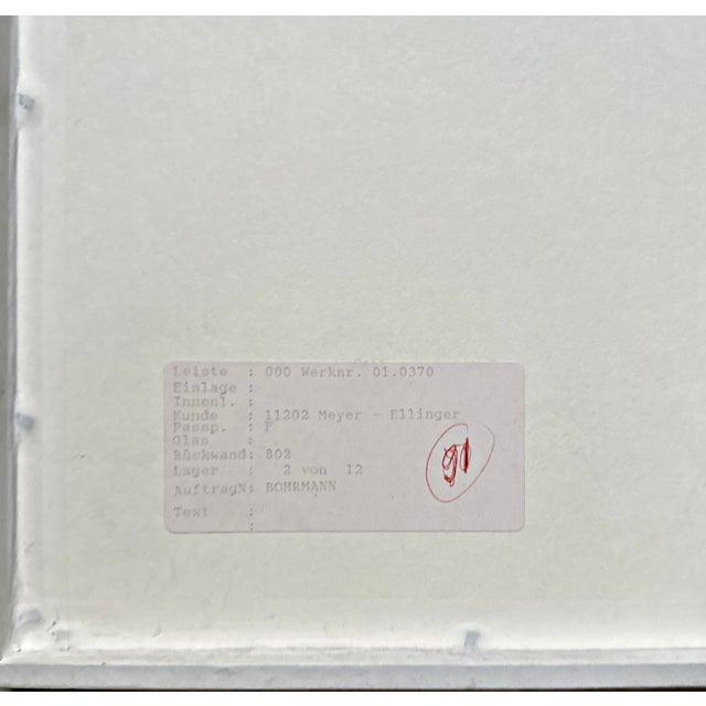 Karl Bohrmann, Mixed Media, 1996, Signed, Trees, Provenance Galerie Meyer-Ellinger For Sale - Image 6 of 7