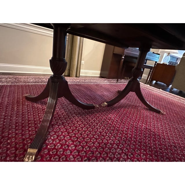 Kittinger Dining Set; Mahogany Dining Table and 8 Chairs Chairish