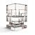 Late 20th Century Waterford Metropolitan Crystal Votive Candle Holder, Germany, Art Deco Revival For Sale - Image 5 of 11