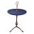 1910s Blue Martini Side Table For Sale