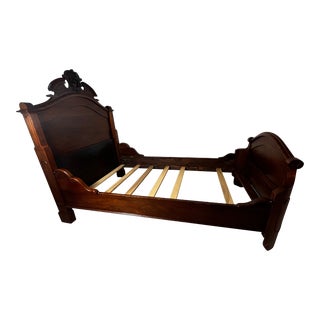 19th Century Victorian Twin Size Bed For Sale
