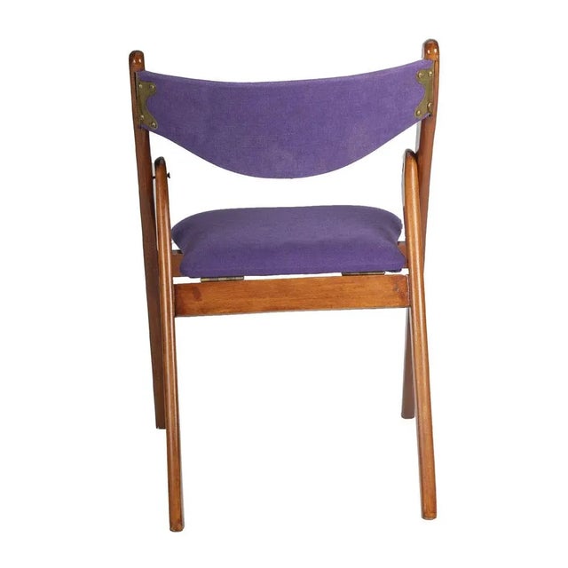 Coronet Foldable Chair by Norquist, 1960s For Sale - Image 4 of 10