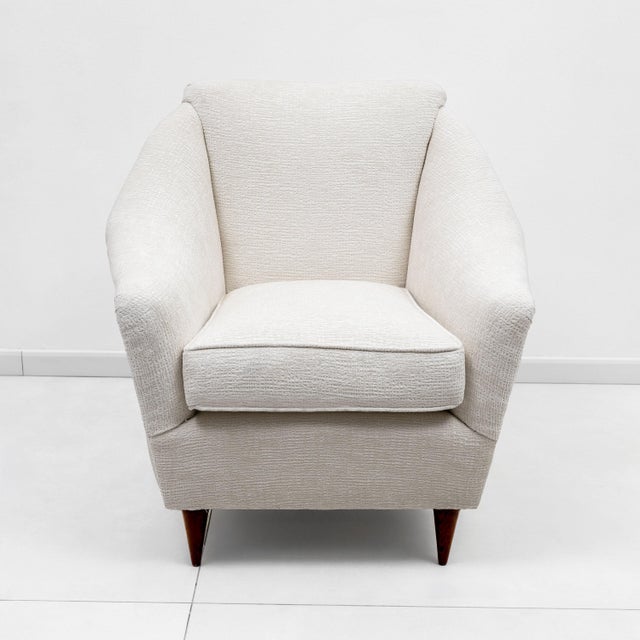 Mid-Century Modern Italian Armchairs, 1950, Set of 2 For Sale - Image 10 of 12