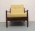 Armchair in Light Yellow Fabric, 1965 For Sale - Image 9 of 12