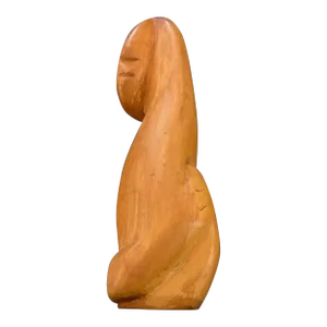 Clay Walker Wood Sculpture 1946