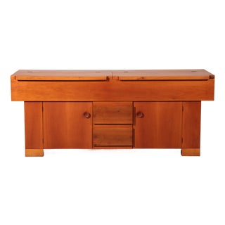 Torbecchia Sideboard in Walnut by Giovanni Michelucci for Poltronova, 1964 For Sale