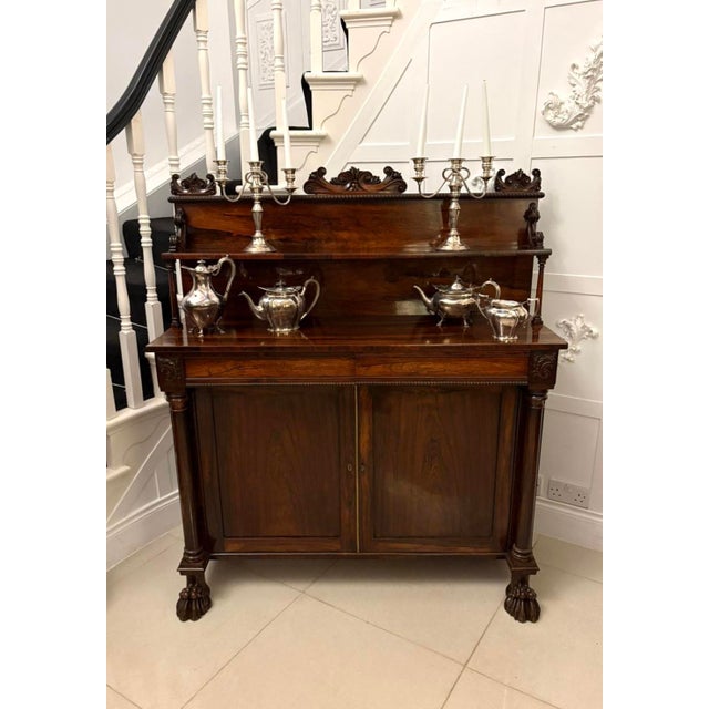 Antique Regency Mahogany Sideboard, 1825 For Sale - Image 17 of 17