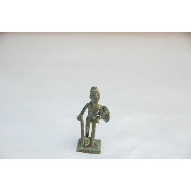 Vintage handmade African small oxidized warrior. Circa mid 20th century and possibly older, this piece has such incredible...