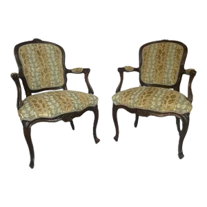 Pair of Louis XV Period Armchairs