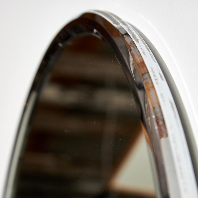 Metal Framed Mirror, 1980s For Sale - Image 11 of 14