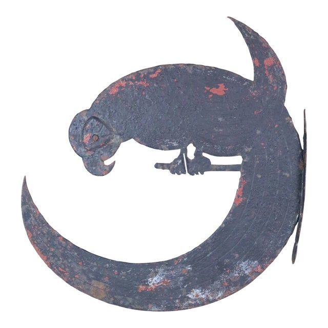 Early 20th Century French Wrought Iron Coat Rack For Sale