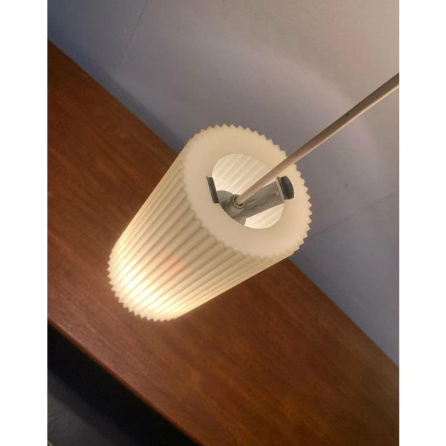 Mid-Century Modern Mid-Century Modern Minimalist Plastic Pendant Lamp from Erco, Germany, 1960s For Sale - Image 3 of 9