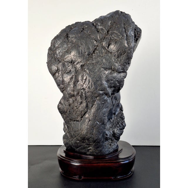 Wood Large Chinese Thundercloud Gongshi For Sale - Image 7 of 11