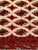Tribal Vintage Turkmen Area Rug in All Over Geometric Pattern in Ivory, Red, Black For Sale - Image 3 of 10