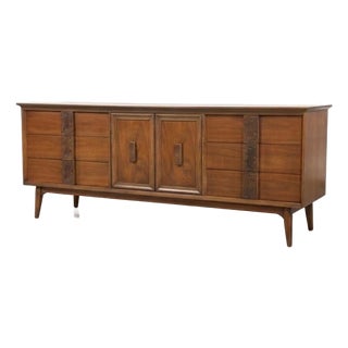 Mid Century Mayan Dresser by Bassett For Sale