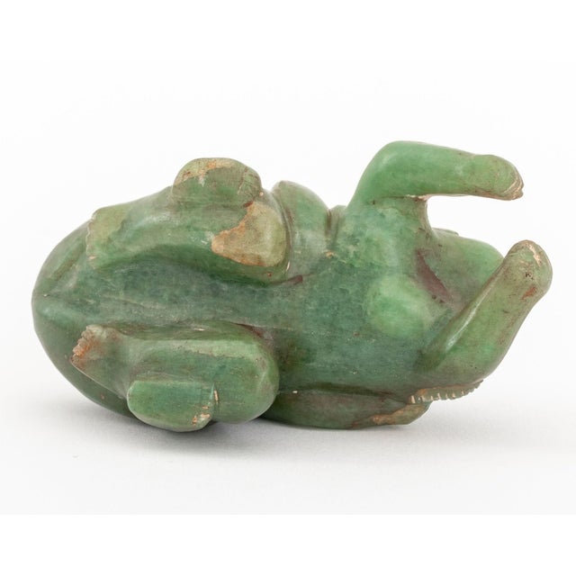 Olmec Pre-Columbian Jade Erotic Sculpture For Sale - Image 4 of 4