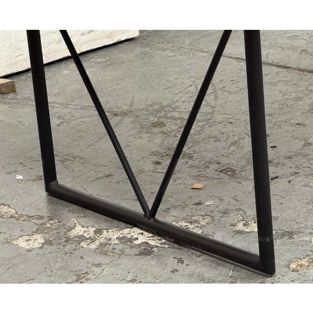 Crate & Barrel Atwood Rustic Industrial Desk For Sale - Image 11 of 13