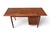 Scandinavian Modern Drop Leaf Desk With Movable Case in Teak For Sale - Image 9 of 16