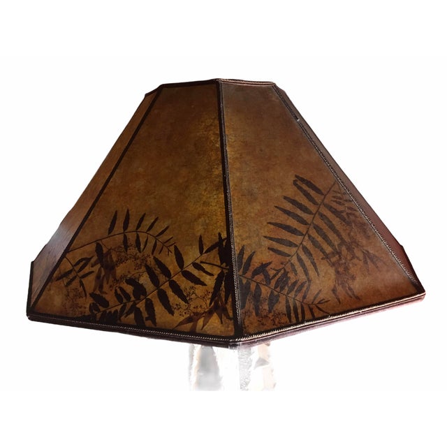Arts and Crafts/Rustic Cabin Inspired Table Lamp For Sale - Image 12 of 12