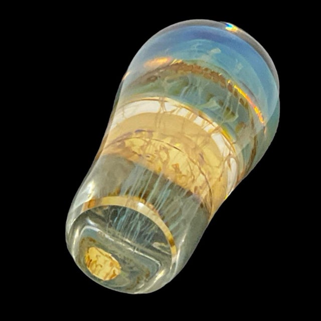 1990s Richard Satava Moon Jellyfish Sculpture/ Paperweight For Sale - Image 5 of 6