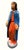 Vintage Hand-Carved Polychrome Wood Jesus Christ Folk Art Devotional Statue Striking vintage hand-carved wooden religious...