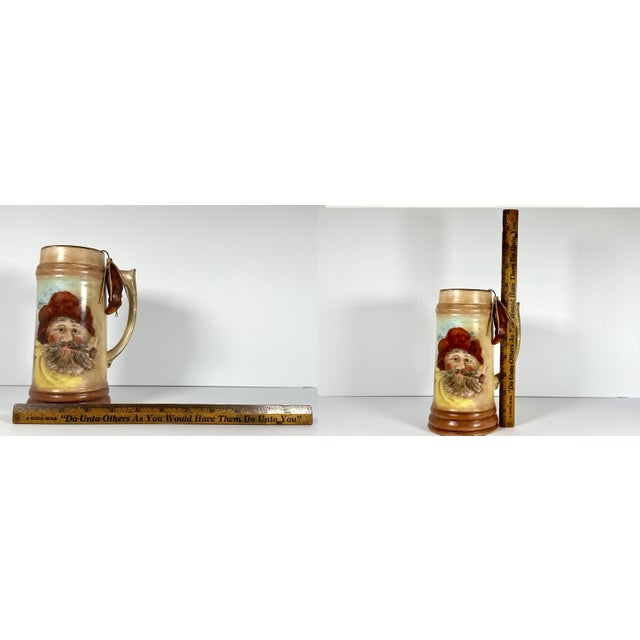 Early 20th Century Limoges Style Ozarks Hillbilly Mug with Fishing Lure For Sale - Image 10 of 10