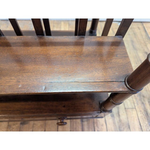 19th Century English Canterbury Book Caddy For Sale In New York - Image 6 of 8