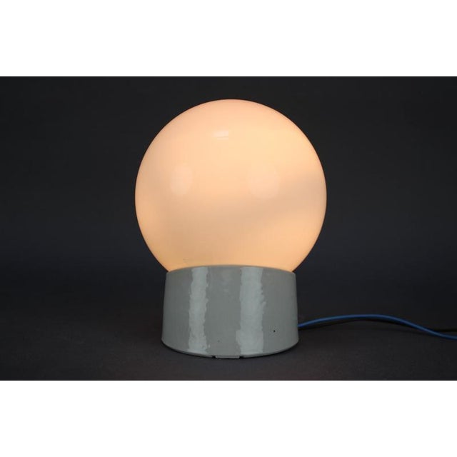 Glass Mid-Century Wall Light, Former Czechoslovakia, 1970s For Sale - Image 7 of 9