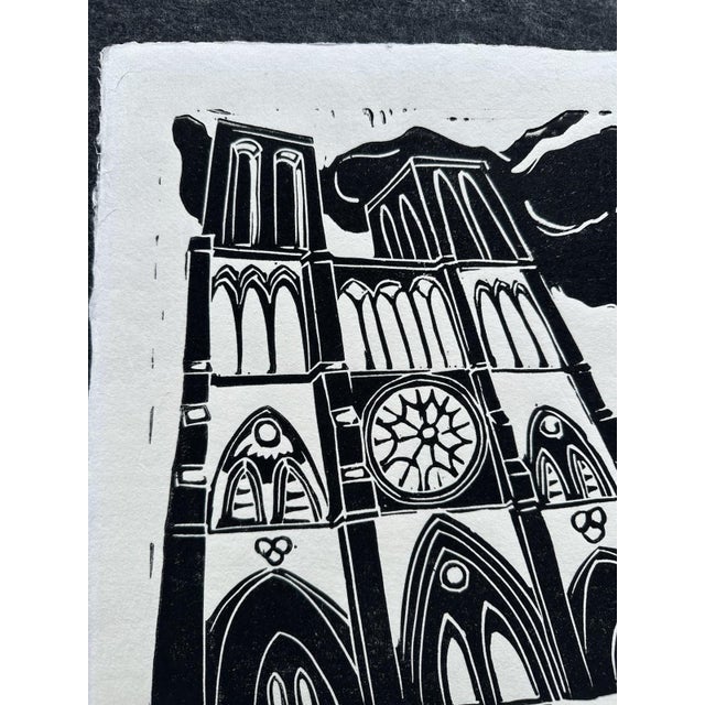 Black Hansjürg Brunner, Franz Kafka: The Process, 1964, Linocut For Sale - Image 8 of 12