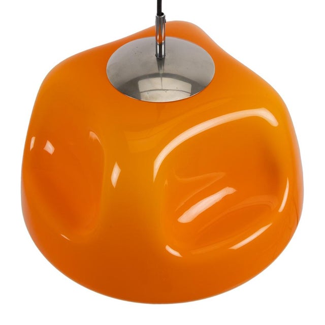 Vitnage Space Age Plastic Pendant Lamp, 1970s For Sale - Image 4 of 7