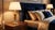 Brass and Silver-Toned Table Lamp with Leaf Base and Pleated Shade, 1960s For Sale - Image 4 of 15