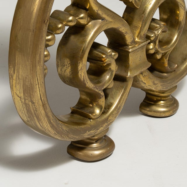 Early 19th Century France Baroque Brass Fireplace Tool For Sale - Image 11 of 15