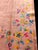1930s 1930s Orange-Peach Floral Modern Antique Chinese Art Deco Rug Handknotted Carpet For Sale - Image 5 of 7