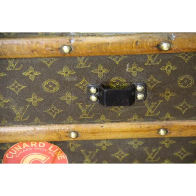 Monogram Canvas Trunk from Louis Vuitton, 1920 For Sale - Image 6 of 18