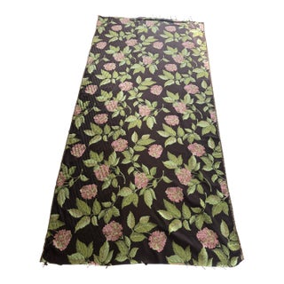 Vintage Hydrangea Trail Brown Performance Fabric by Summer Classics For Sale