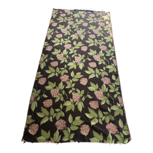 Vintage Hydrangea Trail Brown Performance Fabric by Summer Classics