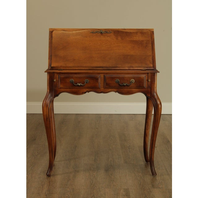 Ethan Allen Country French Slant Front Writing Desk Chairish