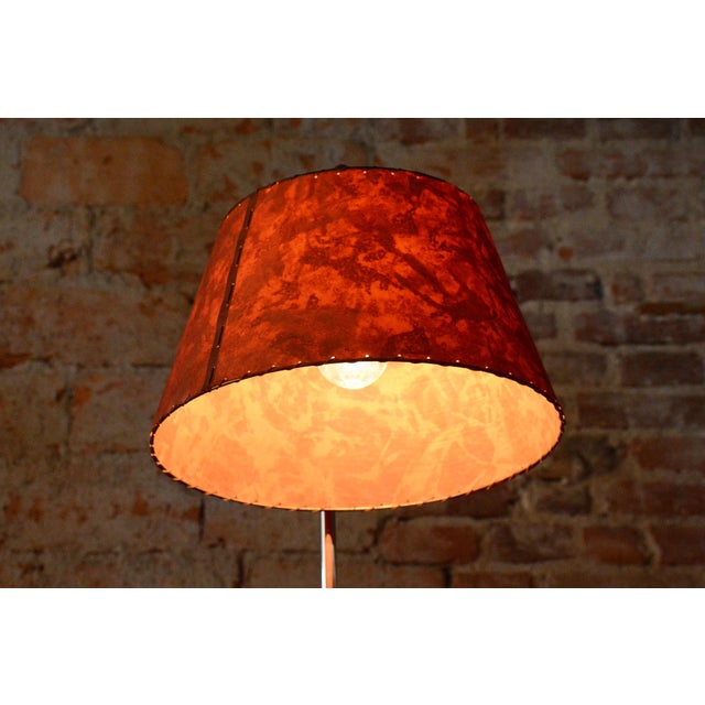 Bauhaus Floor Lamp in Chrome and Oak from Thonet, Czech, 1930s For Sale - Image 11 of 16