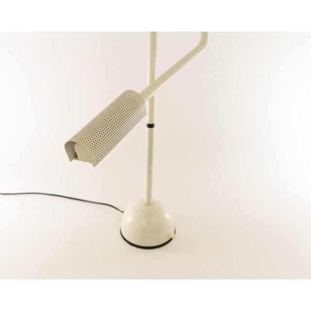 White Stringa Table Lamp by Hans Ansems for Luxo Italiana, 1980s For Sale - Image 3 of 10